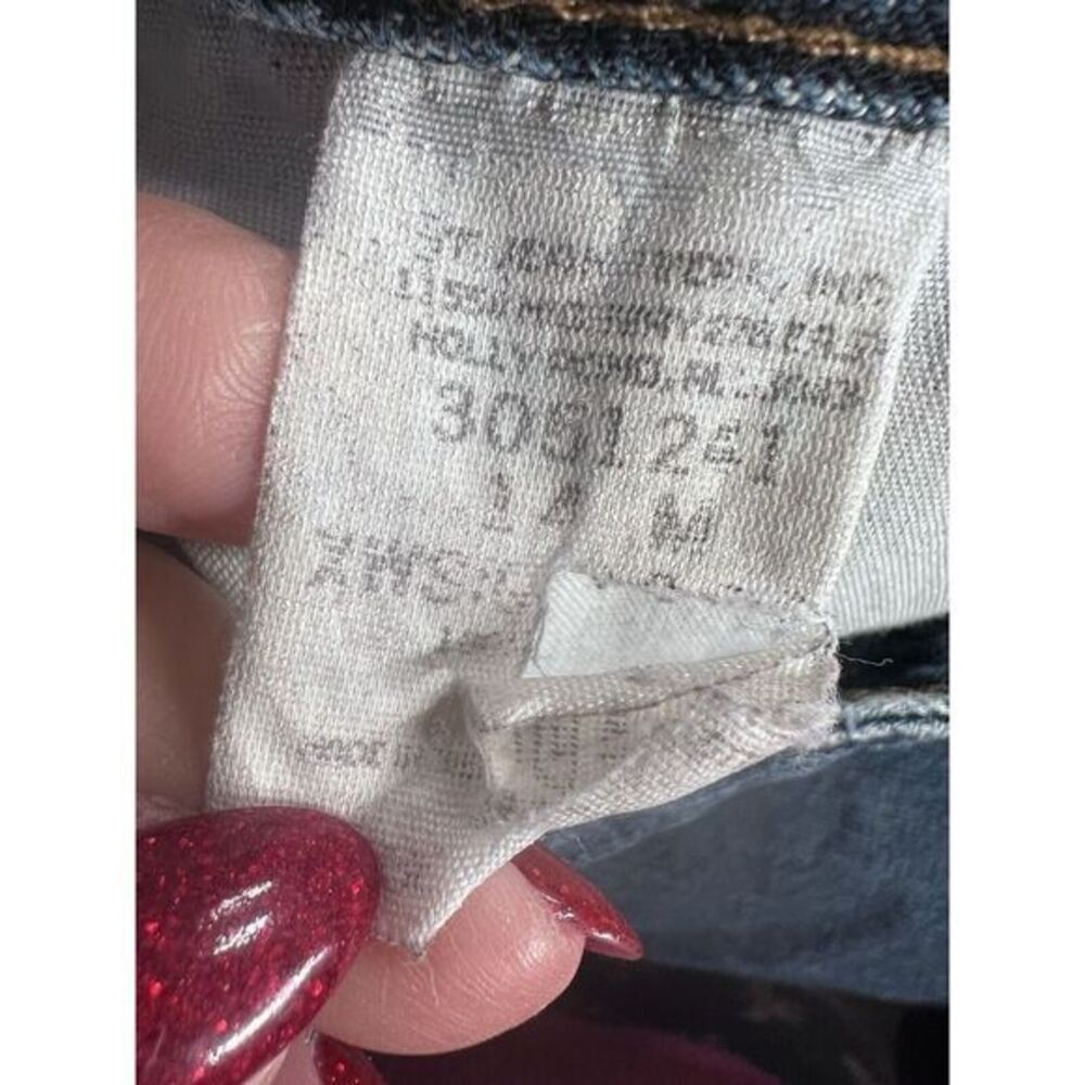 LEE Ultimate 5 Riveted womens straight jeans size 14 M Medium cotton W34 L32 - Picture 9 of 11